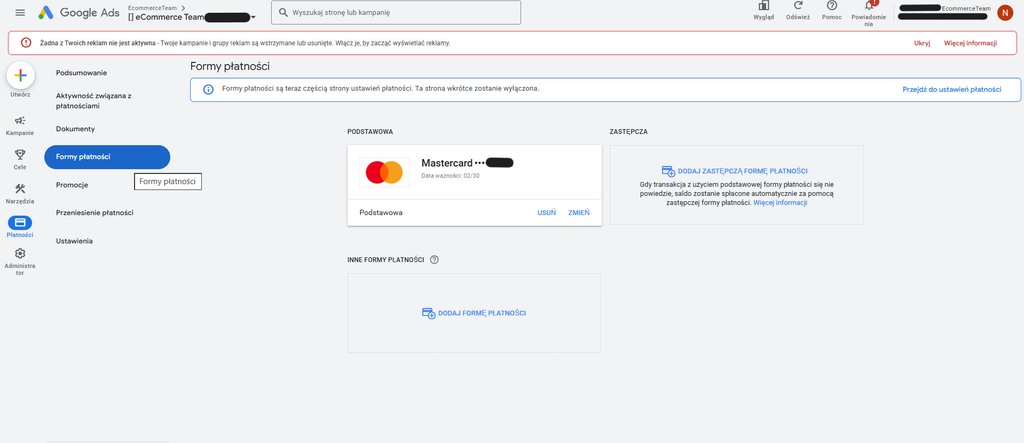 Profil płatności w Google Ads: Instrukcja konfiguracji krok po kroku