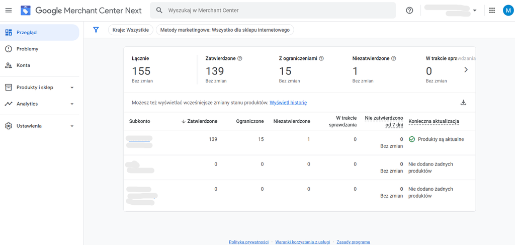 Google Merchant Center Next dla początkujących: Rejestracja, weryfikacja i konfiguracja konta